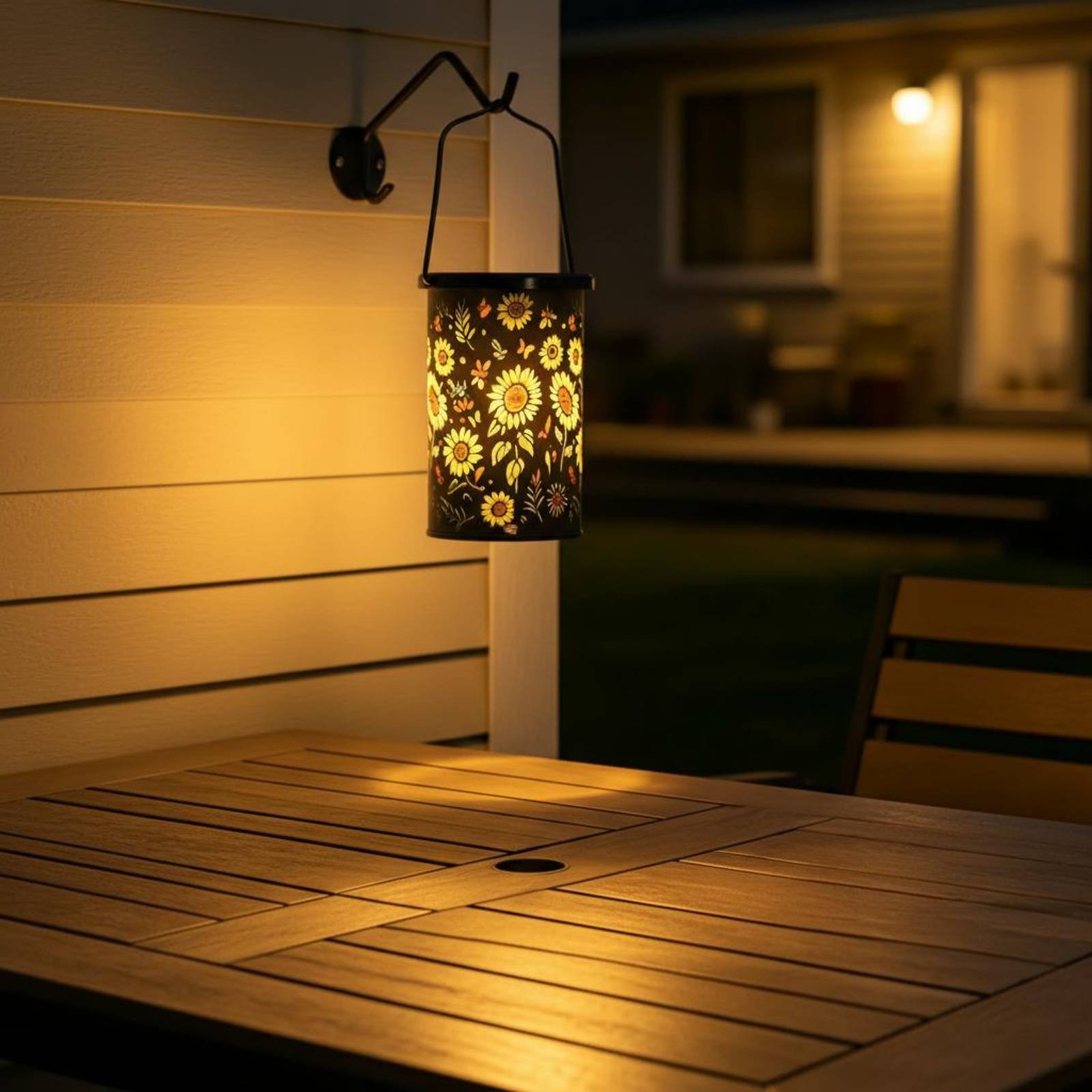 Lighting Design Decor - Farol Solar Colgante de Diseño Vintage