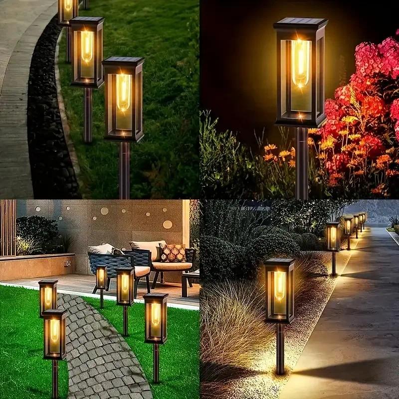 Luces solares para caminos, lu - Outdoor Lighting Wedding Decor reseña y precio