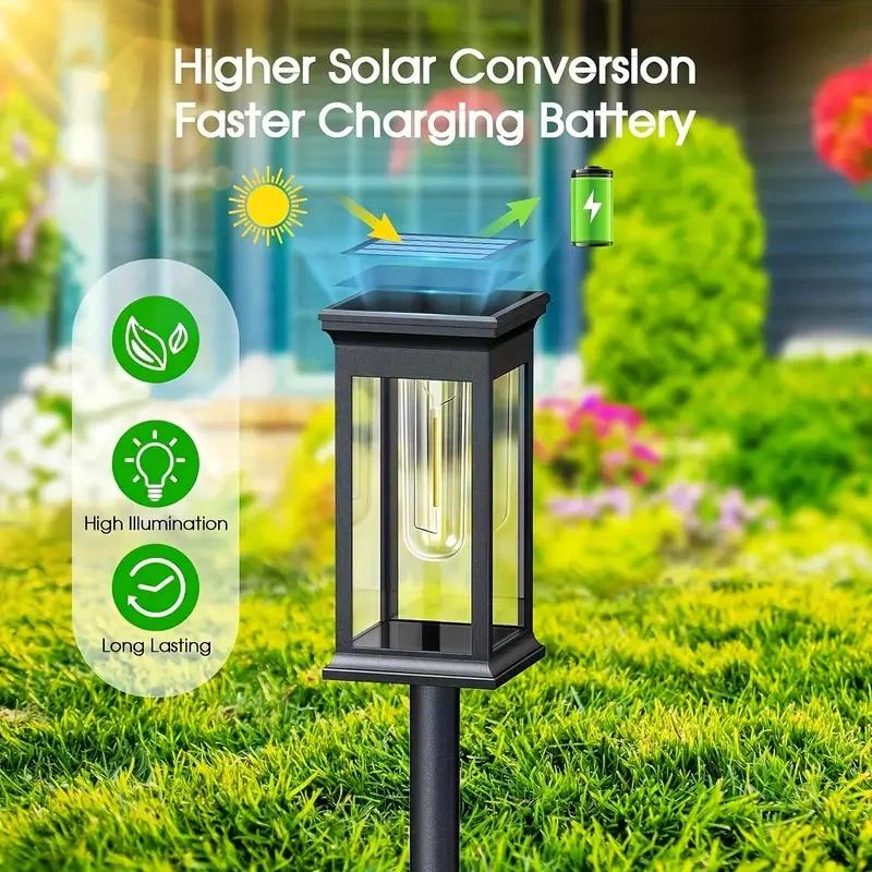 Luces solares para caminos, lu - Outdoor Lighting Wedding Decor reseña y precio