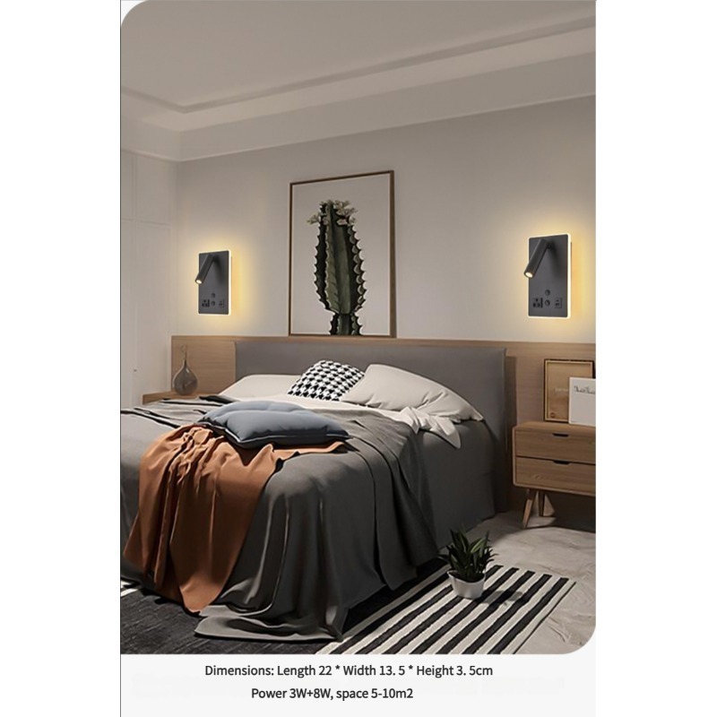 Lámpara de Pared LED Moderna,  - Lighting Decoration On Wall reseña y precio