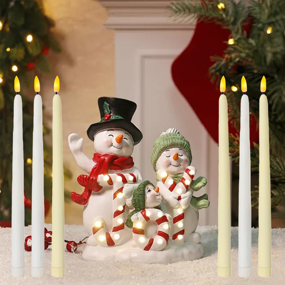 Juego de 6 Velas LED sin Llama - Lighting Decoration Ideas reseña y precio