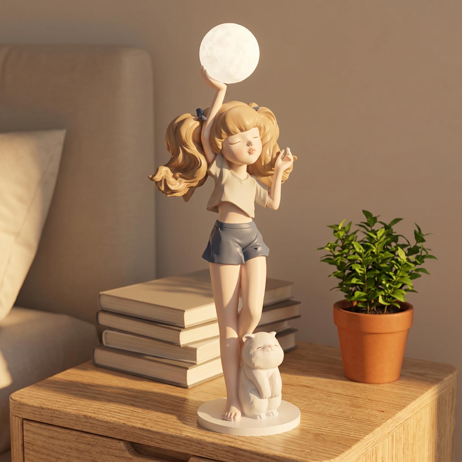 Elegante Lámpara con Figura de - Lighting Decor For Living Room reseña y precio
