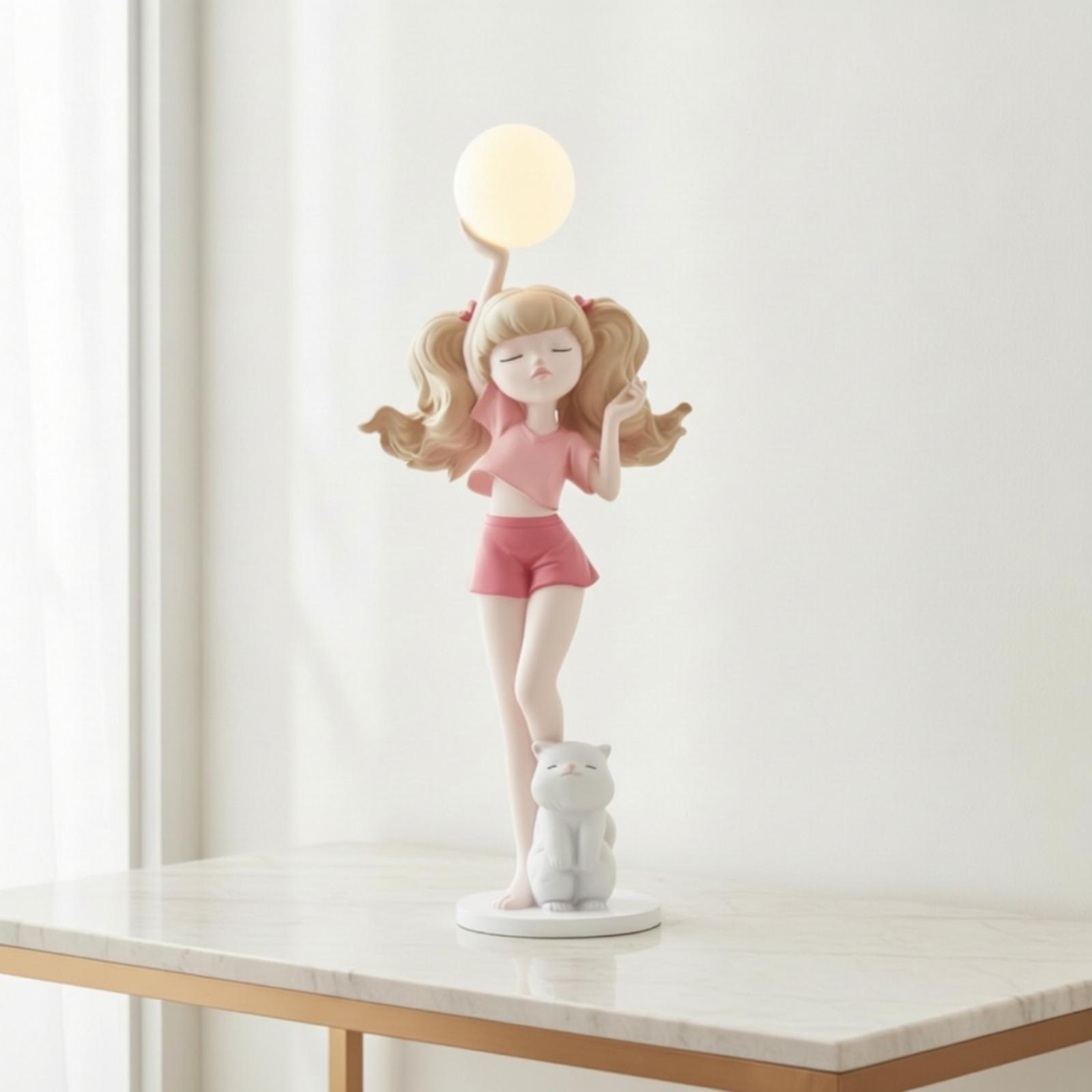 Elegante Lámpara con Figura de - Lighting Decor For Living Room reseña y precio