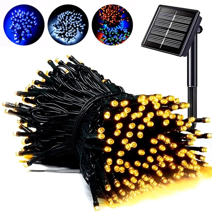 Luces de Hadas Solares LED par - Outdoor Lighting Wedding Decor reseña y precio
