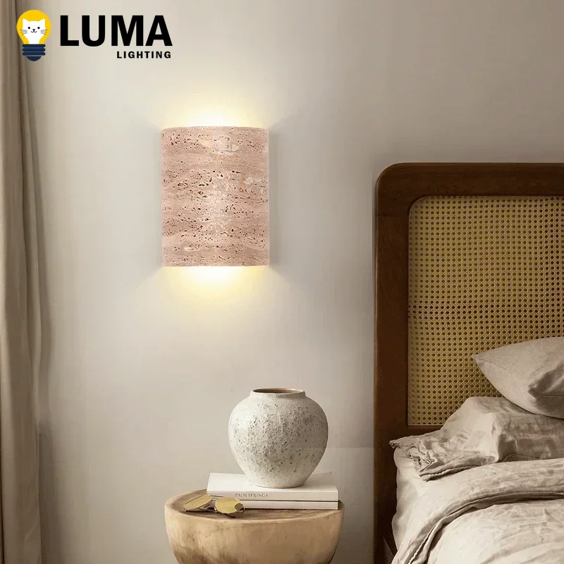 Lámpara de Pared de Travertino - Lighting Decoration On Wall reseña y precio