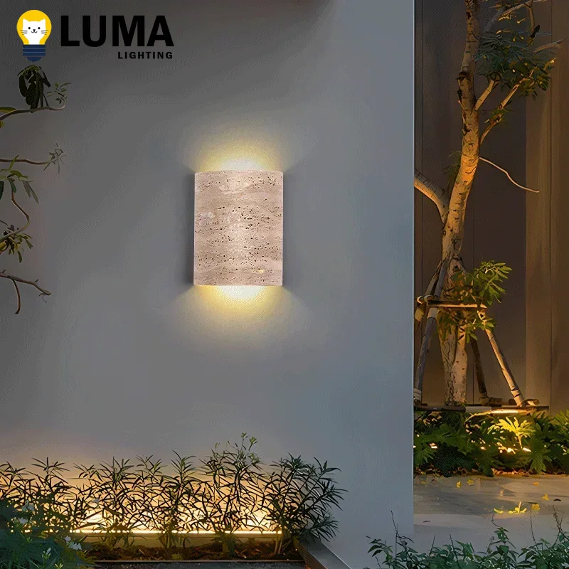 Lámpara de Pared de Travertino - Lighting Decoration On Wall reseña y precio