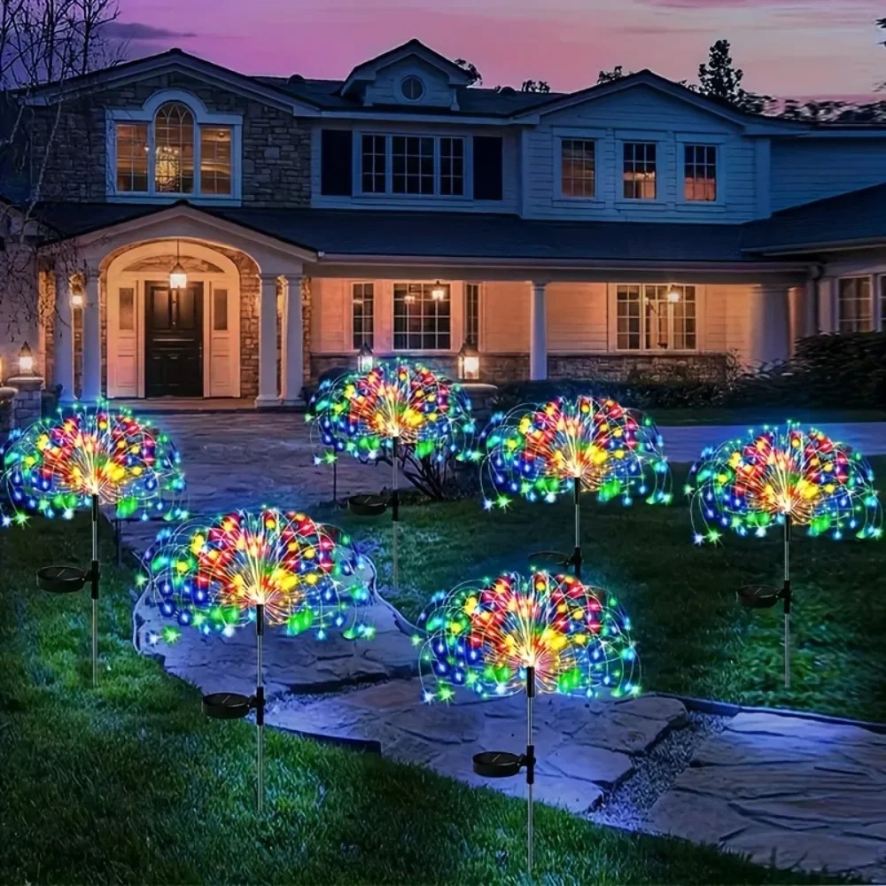 Luces Solares LED de Fuegos Ar - Outdoor Lighting Wedding Decor reseña y precio