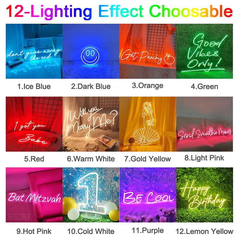 Letreros de Neón LED Personali - Lighting Decoration Ideas reseña y precio